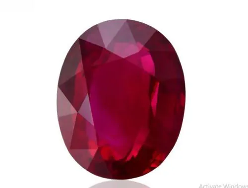 FEEL TOUCH MART- Ruby Yakut Ratan Original Certified By IGL AAA+++ Quality Manik