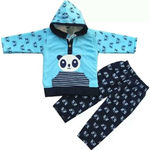 KidsIn with device K Kids Zone Boys & Girls Party(Festive) Sweatshirt Pyjama  (Blue)