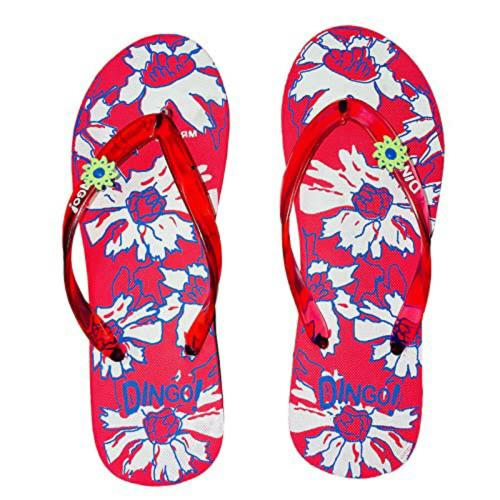 Spdingo Women Flip Flops (Red)|Slipers| Flip Floper| Sandle for Women| Multicolor Sliper|