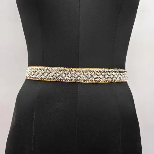 Buy SAREE WAIST HIP BELT FOR 31 KAJUKATRI MET GOLD Online at Best Prices in India JioMart.