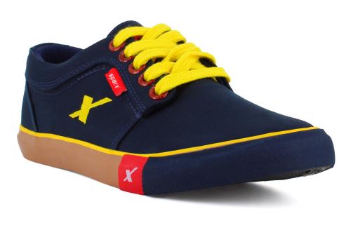 Sparx Men SM-175 Navy Blue Yellow Casual Shoes