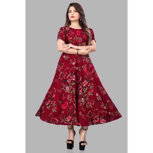 DDRS FASHION Women Maxi brown Dress