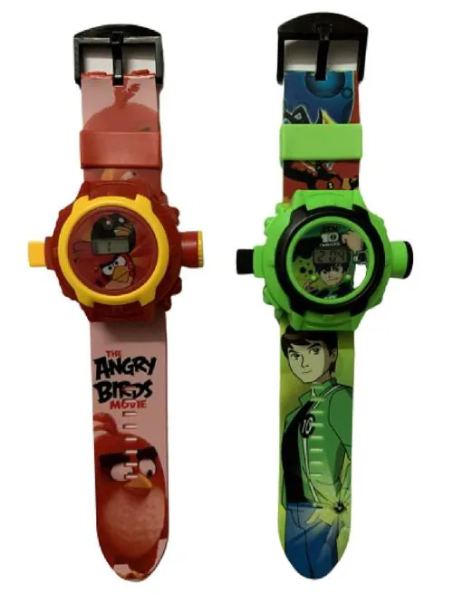 RTK New angrybirds and Ben10 Projector Watch For Boys Watch,Girls Watch,Kids Watch