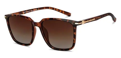 VINCENT CHASE EYEWEAR Polarized Wayfarer Full Rim Sunglasses Men and Women Large VC S14459