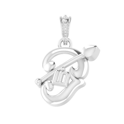 Akshat Sapphire Pure Silver OM Pendant Suitable For Men and Women JioMart