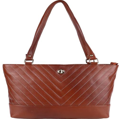 CP CLIVE PATTEN Women Tan Shoulder Bag ()