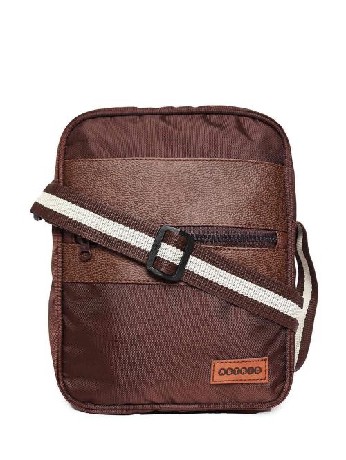 ASTRID Elegant Brown Colour Sling bag for Men