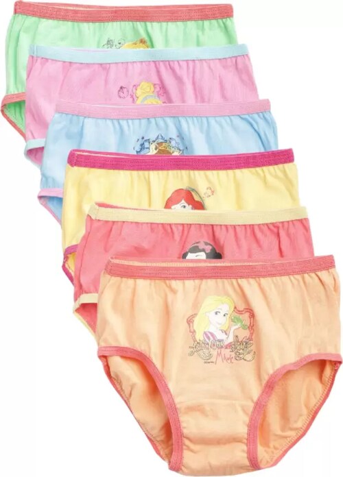 RCK ROCKERS Panty For Girls Multicolor Pack of 6