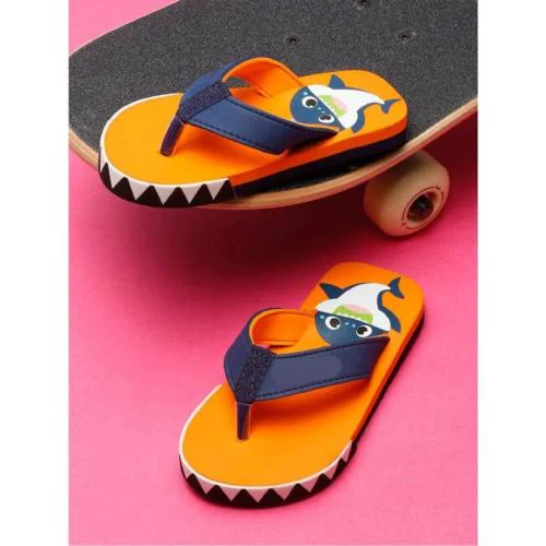 febstep Kids Slippers for Both Boys and Girls Adored by both Young Children Comfortable Flat Flip Flops Slippers Strap for Baby Boy's