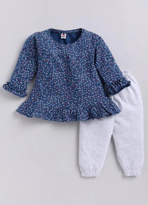 Mars Infiniti's Frock type top & Pyjama set for Kids' Girls