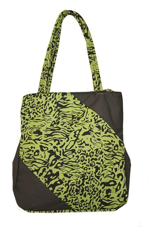 JG Shoppe Printed Fabric Handbag Tote Bag Shoulder Hand Held Bags For Women's & Girls.