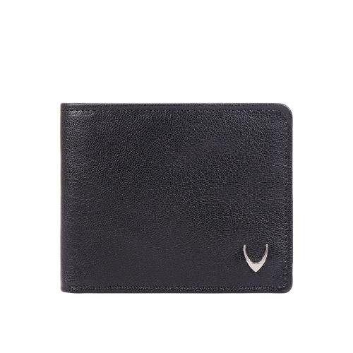 Hidesign Men Black Leather Wallet