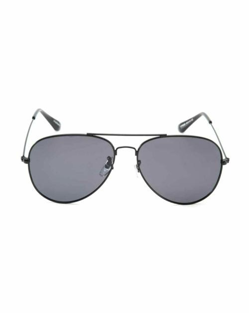 Intellilens Aviator 100% UV Protect HD Vision Polarized Sunglasses (Black)