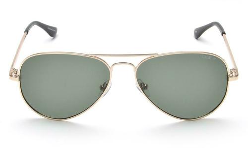 IDEE Polarized Aviator Men & Women Sunglasses- (58 ,Golden)