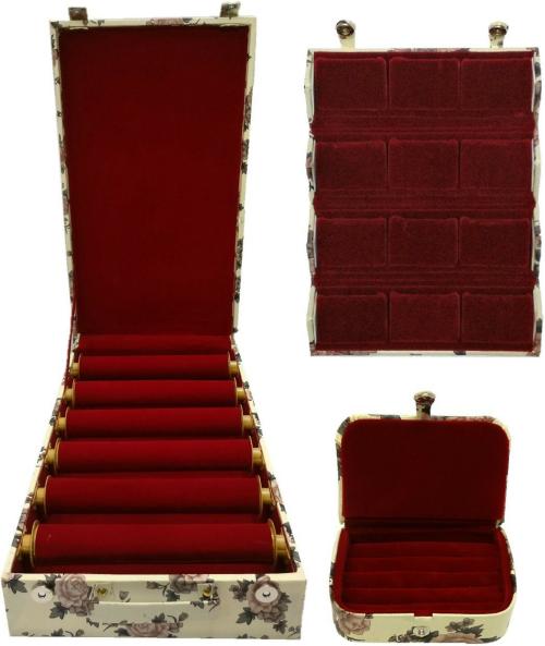 Buy Addyz Vinyl & Wood Cream Vanity Box (Pack of 3) Online at Best Prices in India JioMart.