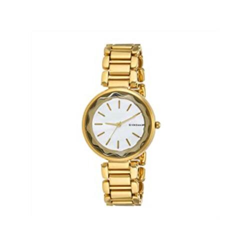 Giordano Analog White Dial Gold Strap Watch For Women JioMart