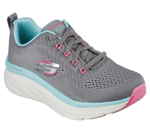 Skechers D'LUX WALKER-FRESH FINESSE Grey Sports shoes for women