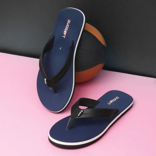 DUOSOFT EXTRA SOFT Doctor Ortho Slippers Flip Flop for Men and Boys Flip Flops Blue Size -07