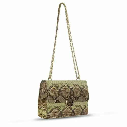 Shamriz Bag For Women L Sling Bag, Elegant Party Clutch Bag Chain| Women'S Messenger Bag For Office, Travel, Gifting| Stylish Cross-Body Bag For Women (Tan)