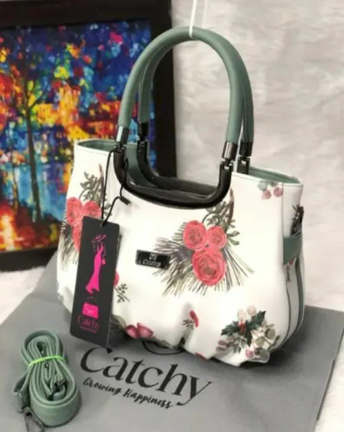 Catchy printed Hand bag .shoulder bag satchel bag