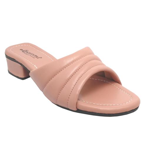 Racecourse Peach Heels for Women