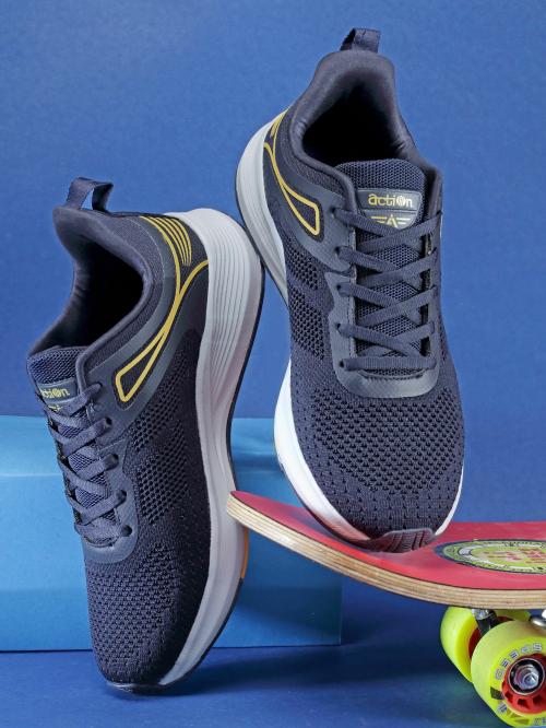 Action Athleo ATG-748 ight Weight,Comfortable,Trendy,Running, Breathable,Gym Sport Shoes For men