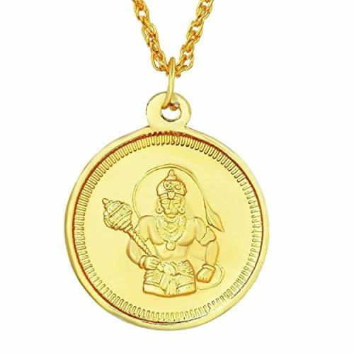 Buy Zumrut Gold Plated Brass Religious Pendant (Men and Women) Online