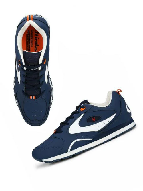 Hirolas Multi Sport Shock Absorbing Walking Running Fitness Athletic Training Gym Sneaker Shoes - Blue