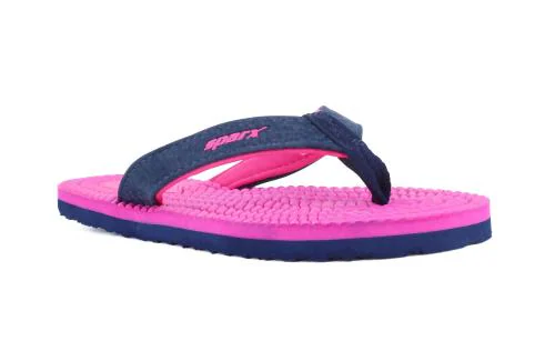 Sparx Navy flip-flops-slides Women SFL-104