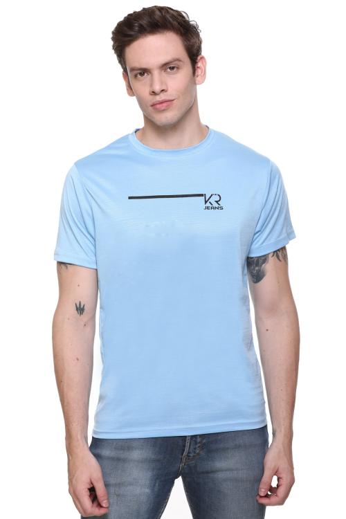 Kajar Dot Knit Fabric Sports Tshirt