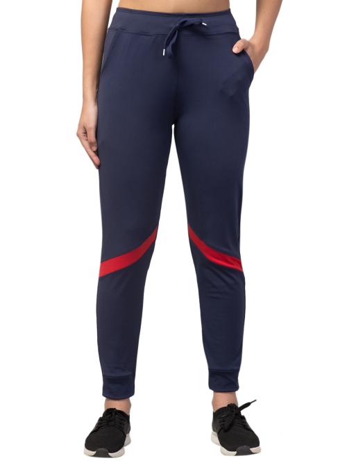 Kissero Solid Women Multi Colored Stretchable Polyester Track Pant