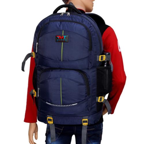MUMBAI TOURISTER Mountaining Trekking Travel Bagpack & Rucksack-01-Grey Rucksack - 55 L (BLUE)