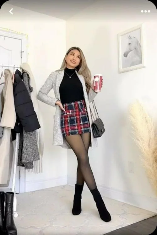 CHERRIFY Fleece stocking