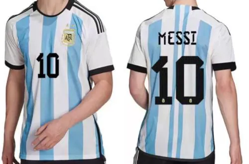 TekyArgentina Jersey Messi 10 for Men & BoysM