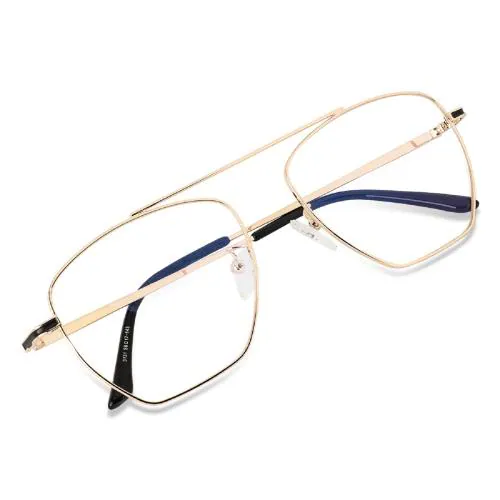 US DESIRE Eyewear Blueray Block Uv Protected Computer Glasses Frame for men and (Unisex) Medium