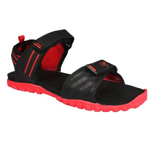 Buy KFC Black and Red Colour Men Sandals Online at Best Prices in India ...