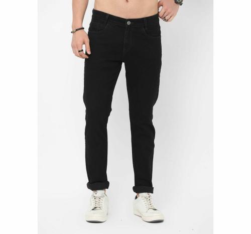 Jean Cafe Slim Fit Men's Premium Collections Black Colour 38 Size