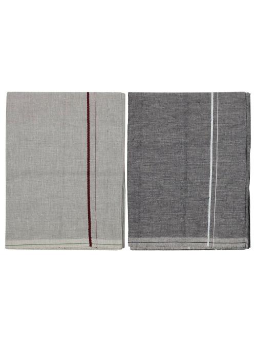 PRAKASAM COTTON Cotton Men Multicolor Dhotis & Mundus