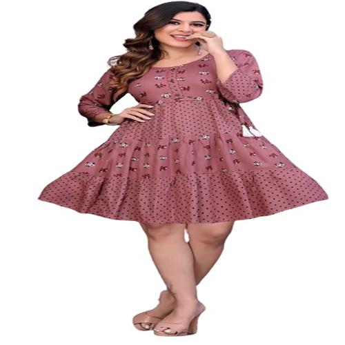 PERFECT PRODUCTIONS Stylish Embroidered Dress For Women's & Girls , One