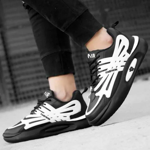 Buy UnderGlow Sneakers For Men (Black, White) Online at Best Prices in ...