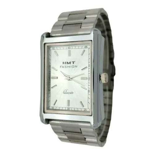 Buy HMT FASHION Silver Dial Quartz Movement Watch for Men and Boys