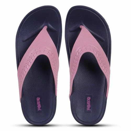Action Comfortable Navy Slipper For Women