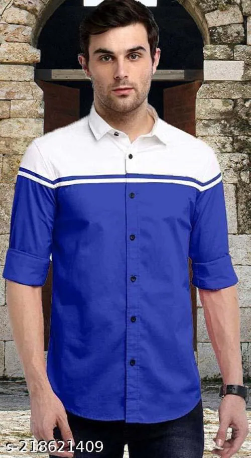 GAT FASHION Men's Regular Fit Cotton Casual Shirt