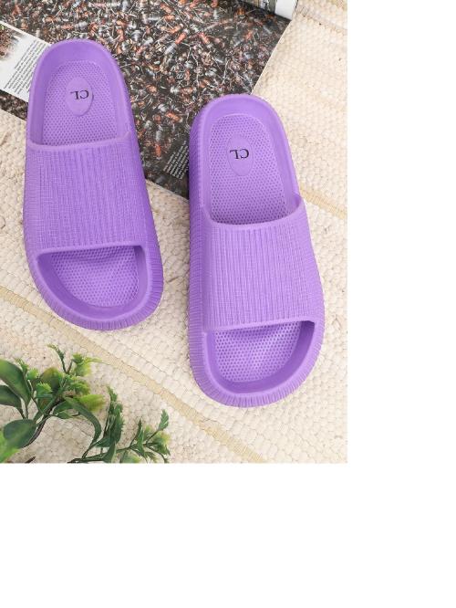 Carlton London Purple Flip flops for Women