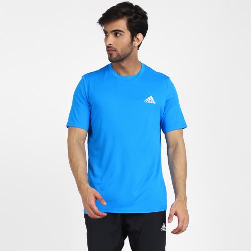 Adidas Men D4M TEE Blue Training T-shirts