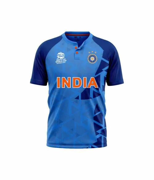 Buy Team India Jersey Half Sleeve - Fan Edition Unisex Tshirt Online at ...