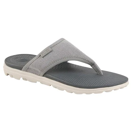 Neoz Grey Flip Flops for Women