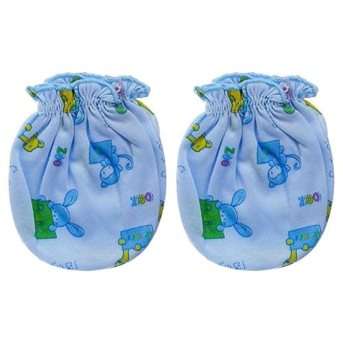 Kozeecub Cotton Made Mitten Set for Newborn Baby Mittens and Socks Combo Set