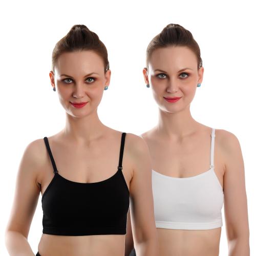 Missfire Women Adjustable/Detachable Strapped Super Stretchable Non