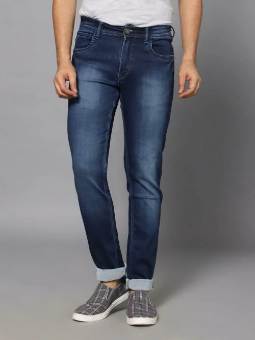 RJ Denim Men Blue Denim Jeans (30)